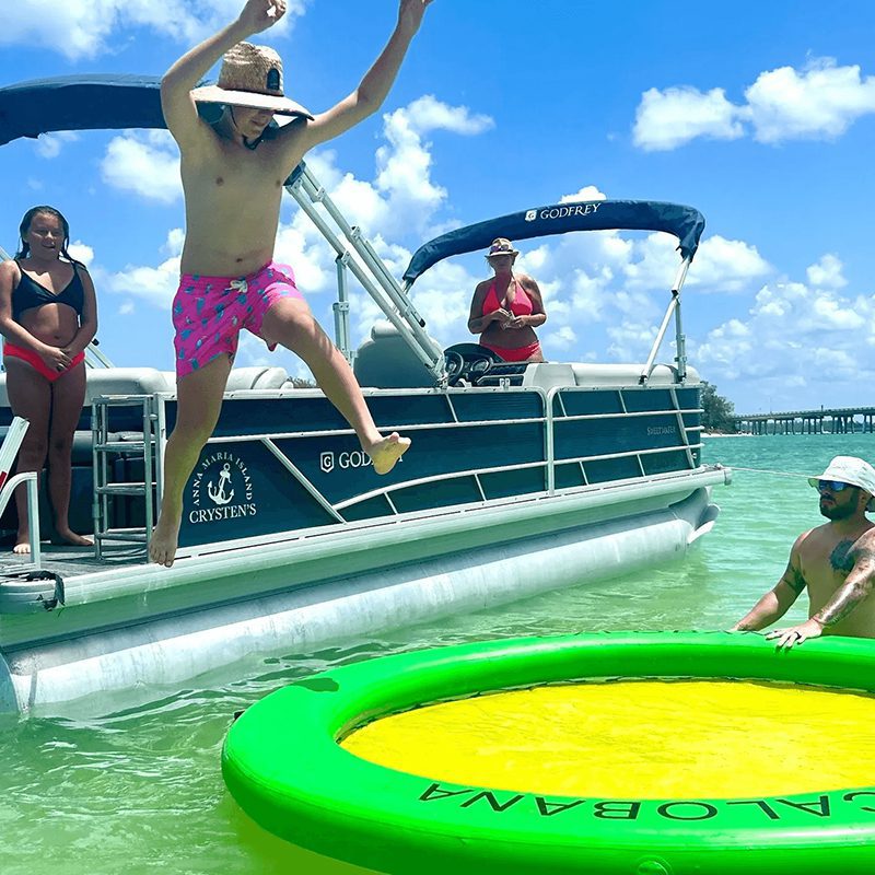 Fun day at the lake with friends